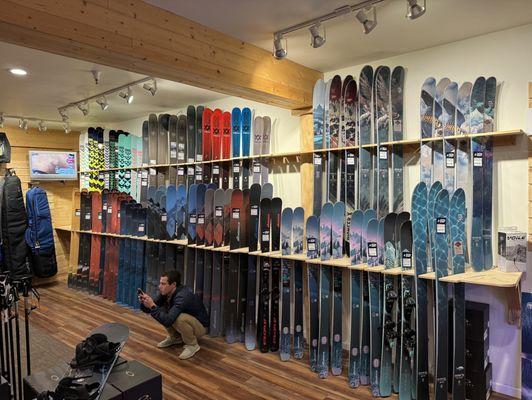 Great Selection of Skis