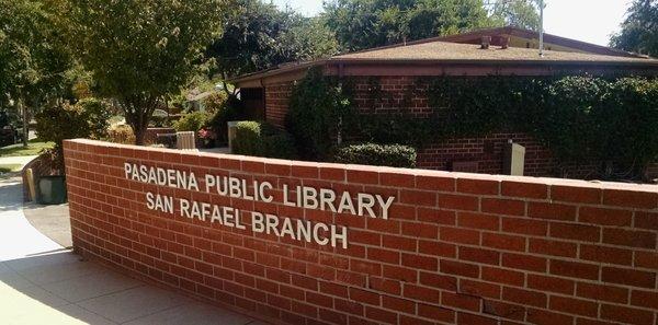 San Rafael Branch Pasadena Public Library