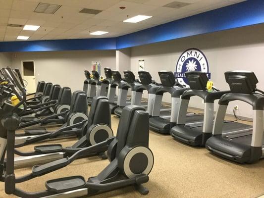 The facility provides more than enough space for cardio equipment, strengthening equipment, balance training, & gait training.