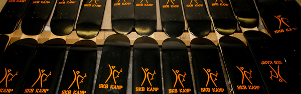 Custom screen printed skateboard decks