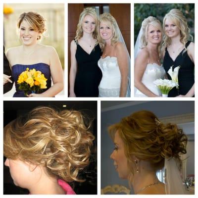 Wedding updos