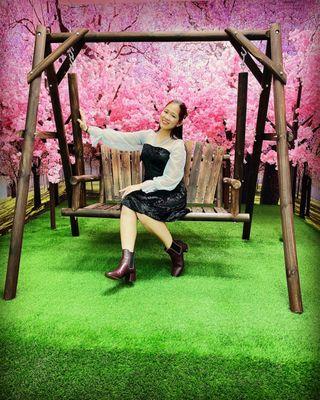 TFTI Cherry Blossom Swing