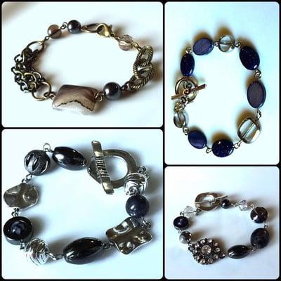 Gemstone bracelets