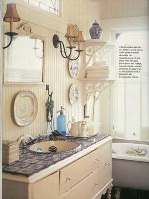 From Country living. The Prairie B & B by Rachel Ashwell. We were the original restoration contractors for previous owner