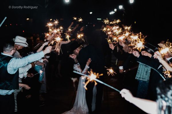 #wedding #sparklers