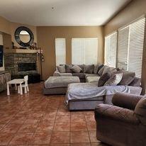 Beautiful mountain home living room