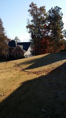 Sod installation