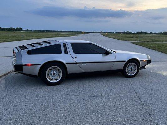 1981 DeLorean DMC-12. Window tint by Gjerde's Solar Shield