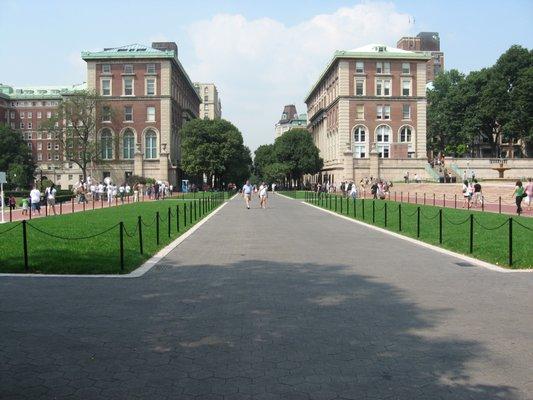 College Walk Rehabilitation, Columbia University