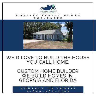 Home builder in Florida and Georgia.