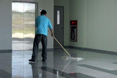 Janitorial floor care.