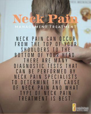 Suffering from neck pain? We can help!