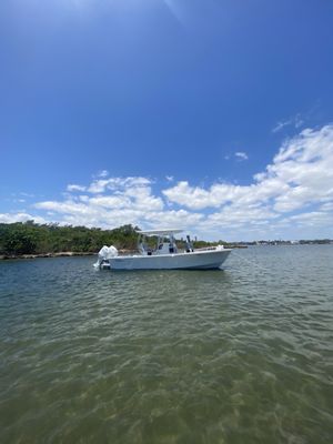 Anchored at Beer Can Island