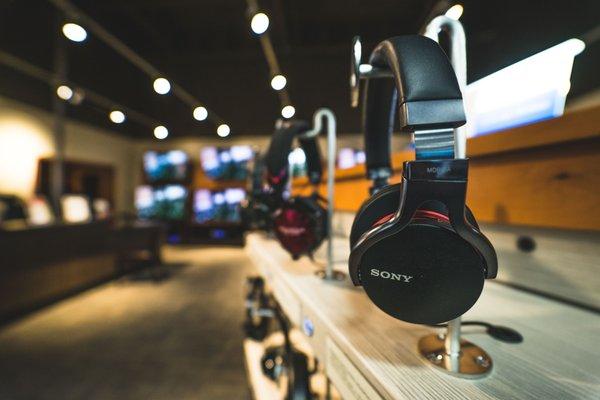 a wide selection of Hi Res headphones