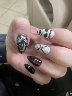 Star Wars Disney nails