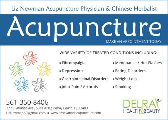 Make an Acupuncture Appointment today