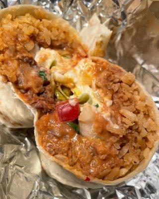 Asada burrito