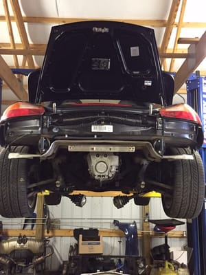 Boxster S rear main seal replacement