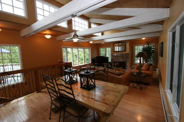 Whole House Remodel Los Altos. Family Room View