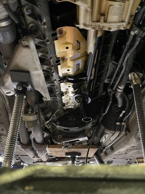 OIL PAN REPLACEMENT ON A BMW