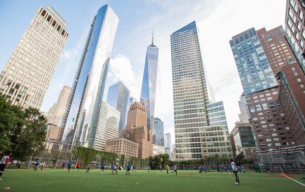 NYC Footy at Battery Park