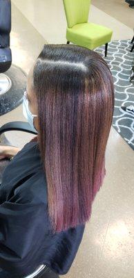 Relaxed Hair Maintenance & Color