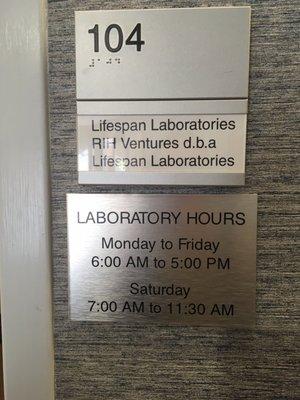 Lab Hours