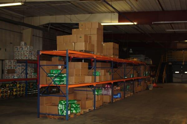 We stock a lot of products in our warehouse ready to be picked up or delivered...