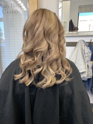 Reverse balayage