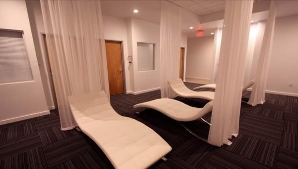 Spa waiting area