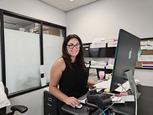 Mallory Gomez, Office Administrator and Insurance Coordinator