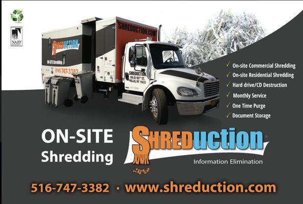 Shreduction Paper Shredding and Electronic Recycling.