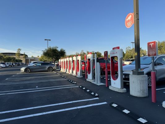 16 superchargers this location