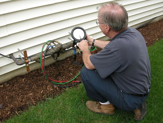 Certified in RPZ/Backflow testing and repair.