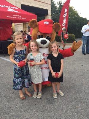 National Night Out in The Westlake Village Parking Lot.