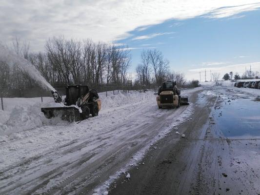 Snow removal union pacific