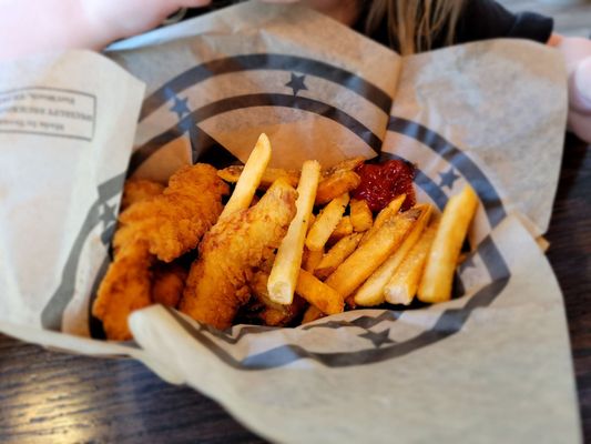 Lil' Freshies Chicken Tenders at the Fresh Grill and Patio