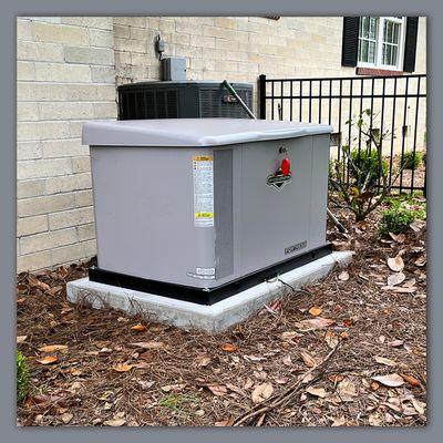 Briggs & Stratton whole-house generator installed in Lakeland, Florida.