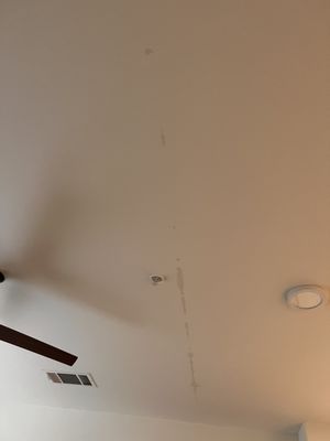 Ceiling leak