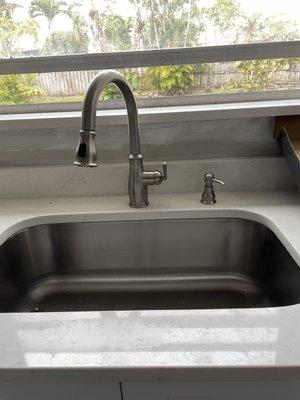 New Kitchen Faucet install.