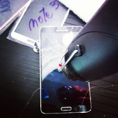 Note 3 glass repair