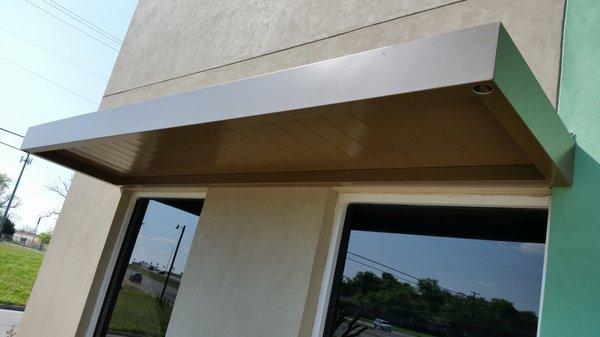 Flat Aluminum Canopy