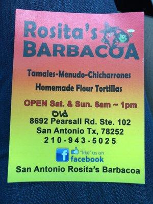 Rosita's Barbacoa