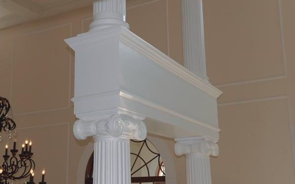 Custom Fiberglass Composite Columns