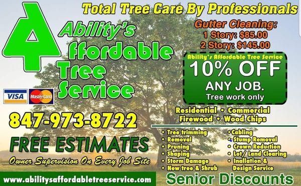 Ability's Affordable Tree Service