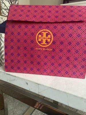 Tory Burch packaging