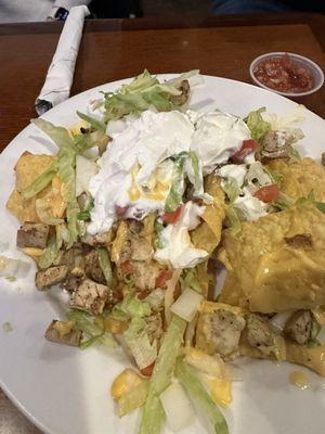 Chicken nachos-ok