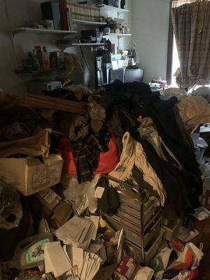 Before hoarder house #1