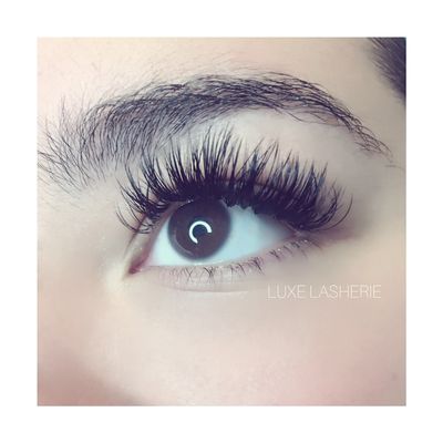 Full wispy Volume lashes