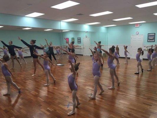 First week of classes 2016 - Preschool Combo Class